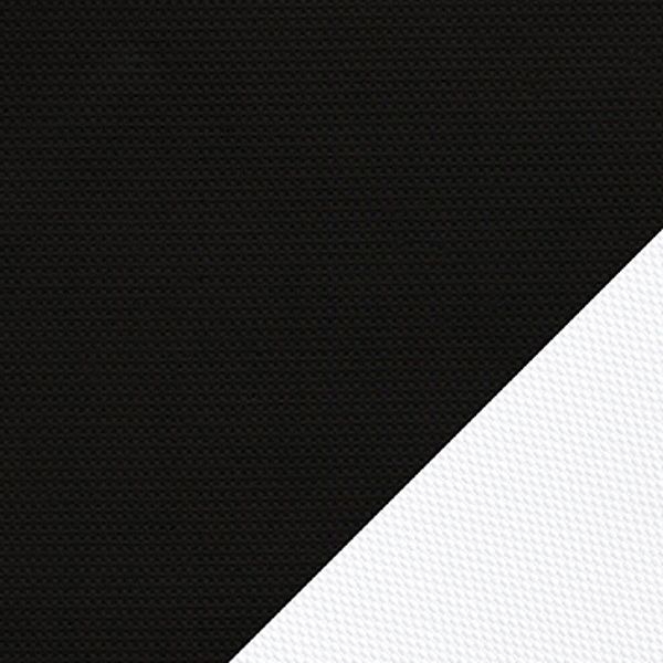 Cortina Roller Blackout Vinílico Negro Dorso Blanco